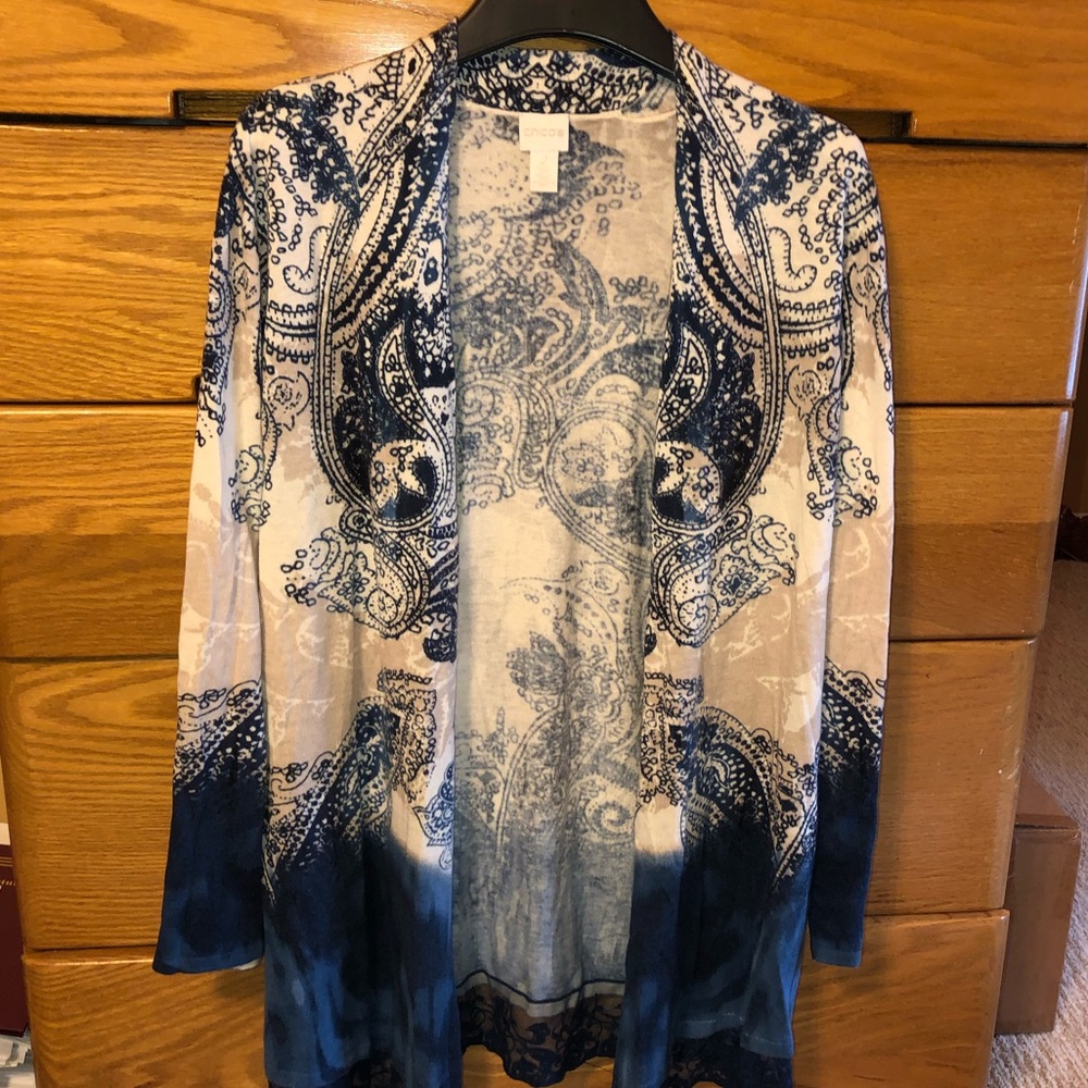 Patterned cardigan from Chico’s